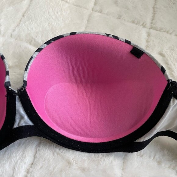 Victoria's Secret PINK | Logo Wear Everywhere Multi-Way Push-up Bra | Size 34D - Picture 12 of 13